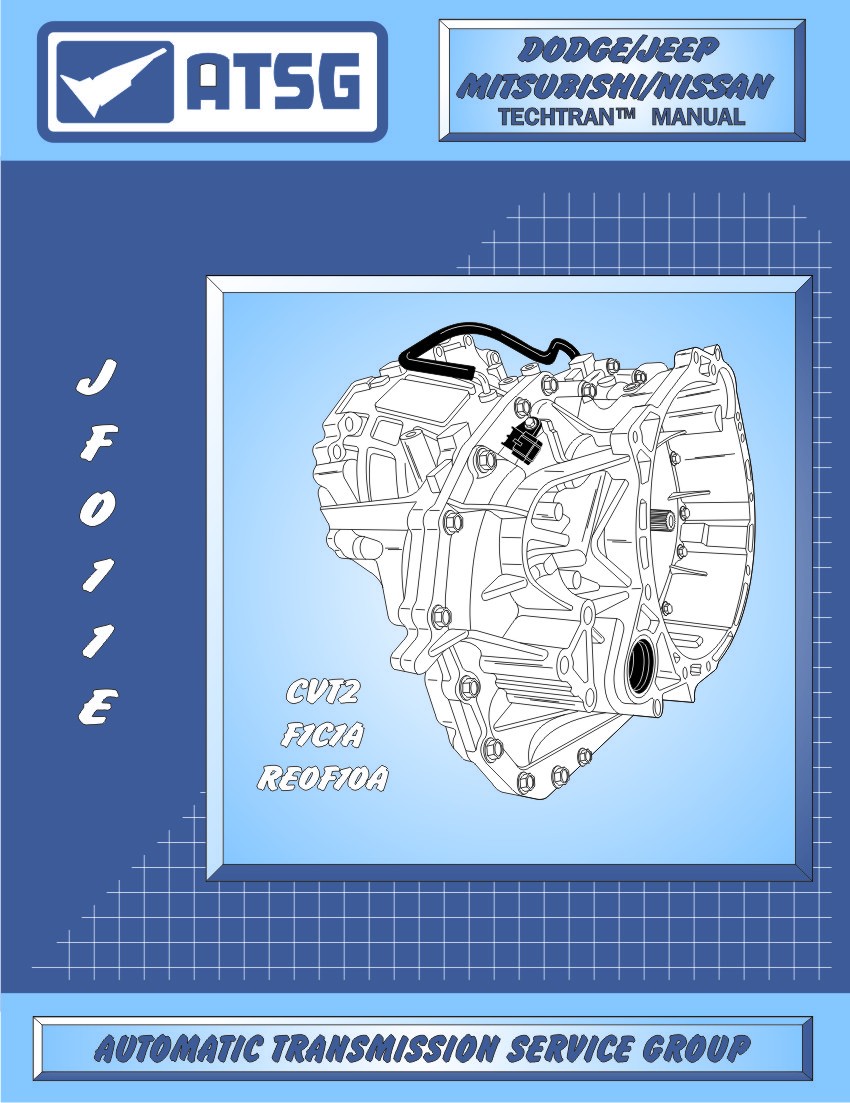 212 400, JATCO JF011E, ATSG - Руководство по ремонту АКПП - PDF, для АКПП  JF011E(CVT)/RE0F10A(CVT)/RE0F10B(CVT)/F1CJA(CVT)/W1CJA(CVT) купить в  интернет-магазине Abtomat.ru