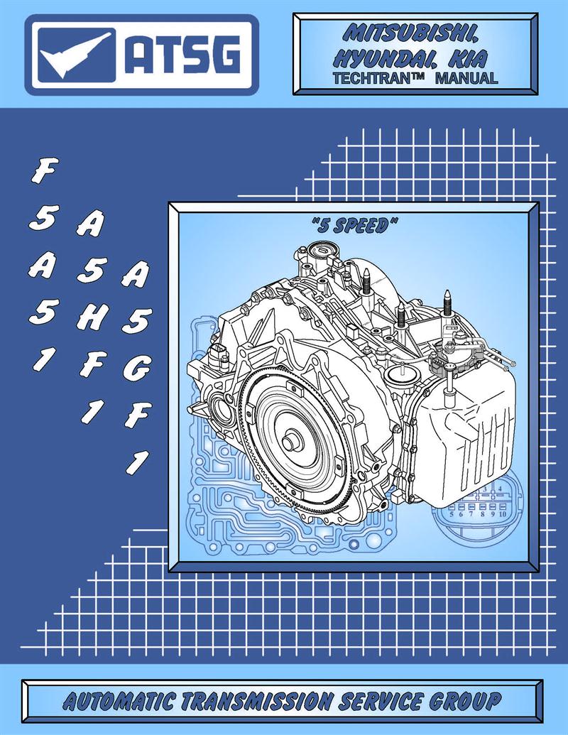 041 400, F5A51-DL, ATSG - Руководство по ремонту АКПП - PDF, для АКПП  F5A51/F5AH1/RM45/W5A51, A5HF1, A5GF1 купить в интернет-магазине Abtomat.ru